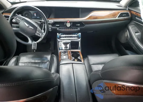 2017 Genesis G90 Ultimate z USA, uszkodzony, nr VIN KMHG54JH0HU027677